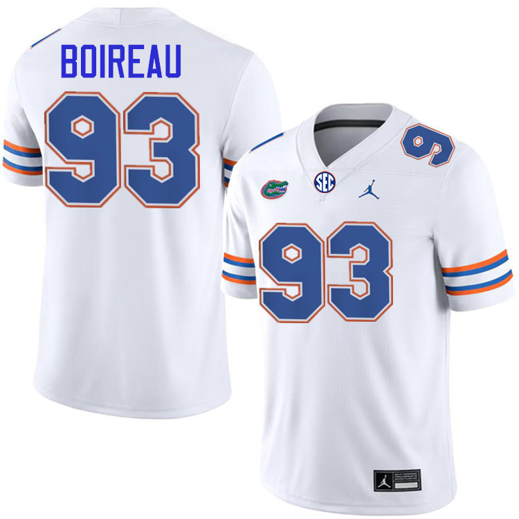 #93 Michai Boireau Gators Jersey,Florida Gators College Football Jerseys Stitched-White #93 Michai Boireau Gators Jersey,Florida Gators College Football Jerseys Stitched-White